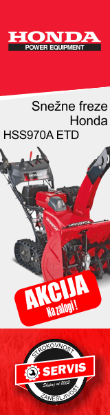 Honda snežna freza HSS970 UNI Honda snežna freza HSS970 UNI