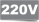 Delovna napetost 220V Delovna napetost 220V